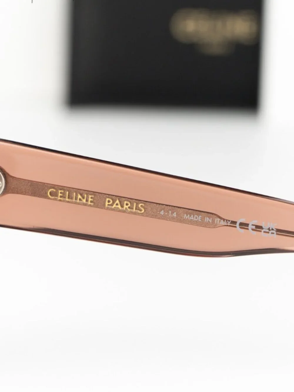 Celine Men Sunglasses Pink Blue Rectangle CL40280U 74V NEW AUTHENTIC